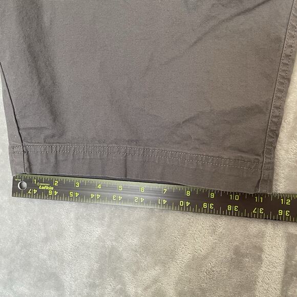 Columbia Mens 38 Chino Shorts 10” Inseam Regular Fit Gray Outdoor Fishing Pocket - Picture 6 of 9